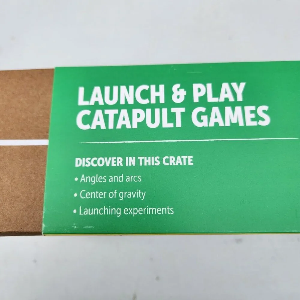 NEW KiwiCo Launch & Play Catapult Games STEM Science Kit Set Physics Launcher Ki